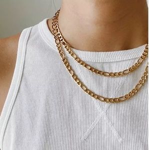 Elegant Gold Chain Necklace